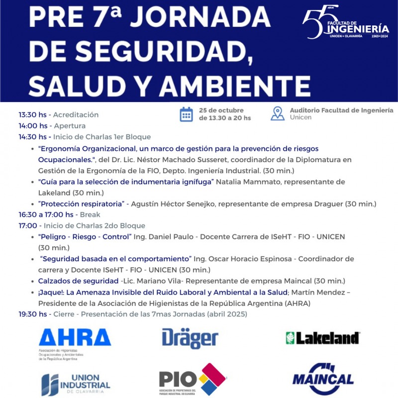 Pre 7 Jornada de Seguridad, Salud y Ambiente